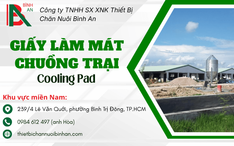 Thiết bị chăn nuôi Bình An chuyên cung cấp thiết bị chăn nuôi uy tín, chất lượng