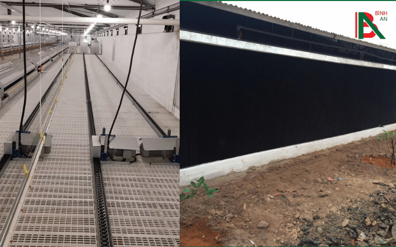 Lắp đặt khung làm mát Cooling Pad