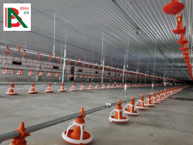 Lắp đặt TBCN 8 chuồng nuôi gà cho chủ đầu tư ông Hồ Minh Đức - Hà Tĩnh