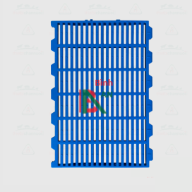 Tấm nhựa lót sàn chuồng heo 60x40cm