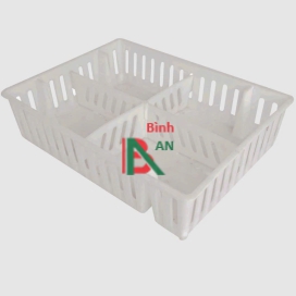 Sọt vận chuyển gà con có vách