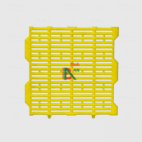 Tấm nhựa lót sàn chuồng heo 40x40cm chốt tròn