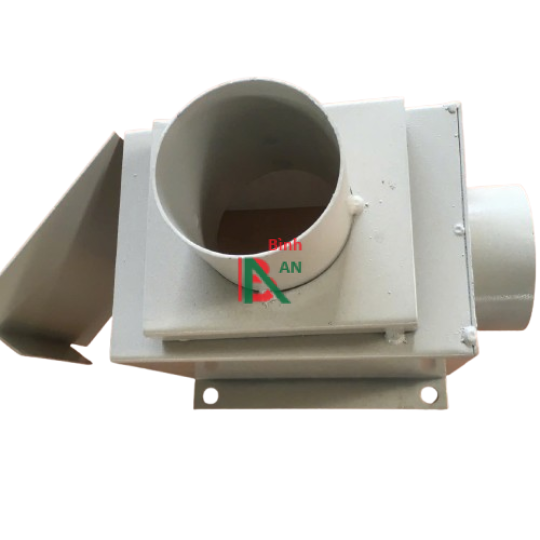 Hộp kết nối với động cơ line ăn và line cám tổng